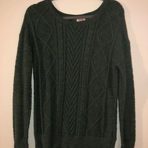 Green sweater